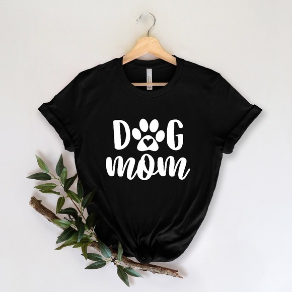 Dog Mom, Dog Mom Shirt, Mother's Day Shirt, Mother's Day Gift, Shirt For Mom - Picture 1 of 2